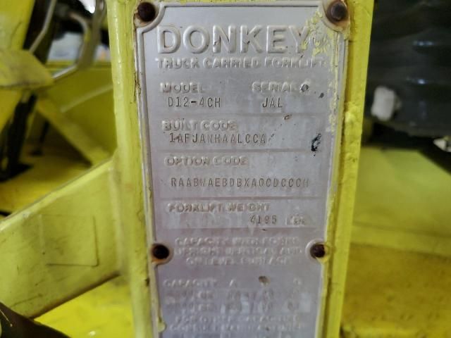 2009 Donkey D12-4CH Forklift