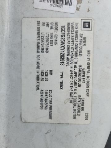 2000 Chevrolet Express G2500