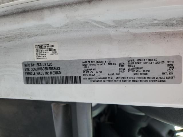 2021 Dodge RAM Promaster 1500 1500 High
