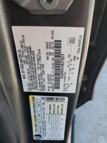 2017 Ford Fusion se Phev