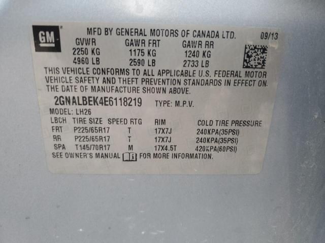 2014 Chevrolet Equinox lt