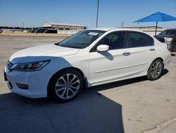 Salvage cars for sale from Copart Wilmer, TX: 2013 Honda Accord Sport