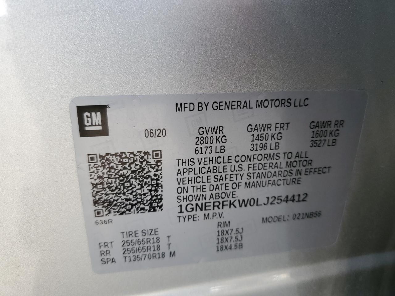 2020 Chevrolet Traverse ls