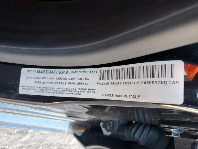 2015 Maserati Ghibli S