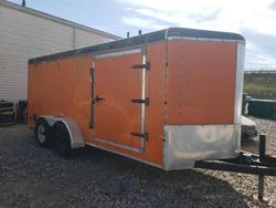 Salvage trucks for sale at Northfield, OH auction: 2009 Royal Cargo 2009 Royal Enclosed Cargo Trailer