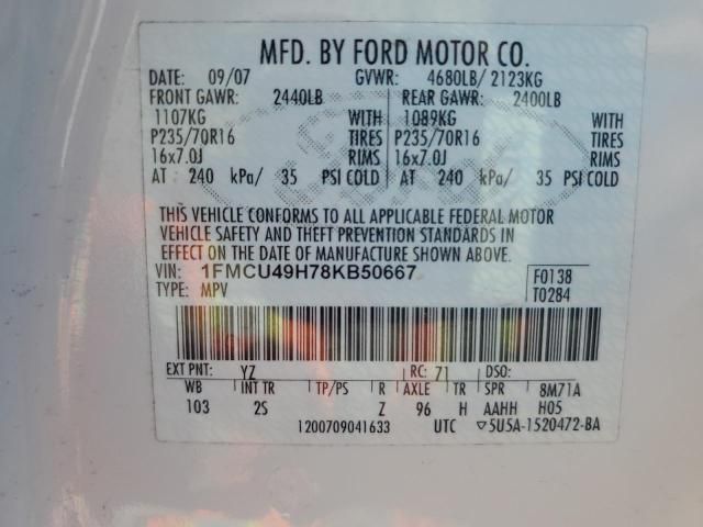 2008 Ford Escape HEV