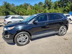 Vehiculos salvage en venta de Copart Midway, FL: 2018 Ford Edge Titanium
