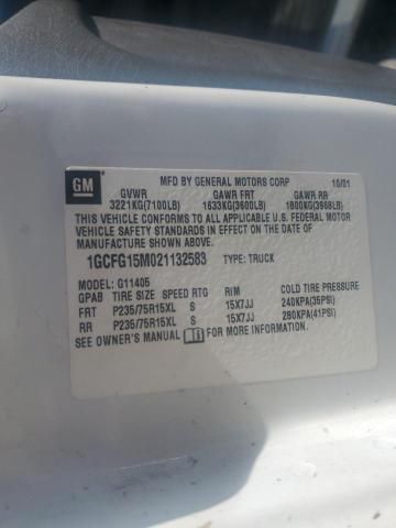 2002 Chevrolet Express G1500