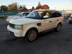 Land Rover salvage cars for sale: 2010 Land Rover Range Rover Sport HSE