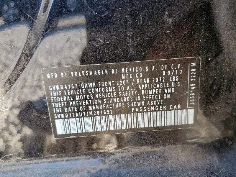 2018 Volkswagen Golf S
