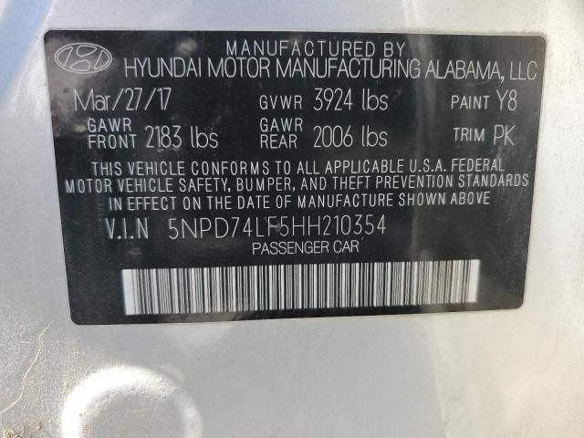 2017 Hyundai Elantra se