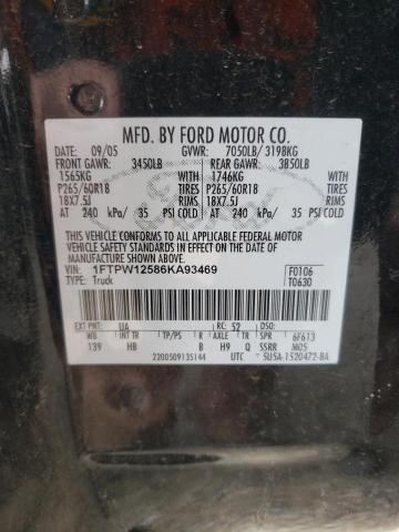 2006 Ford F150 Supercrew