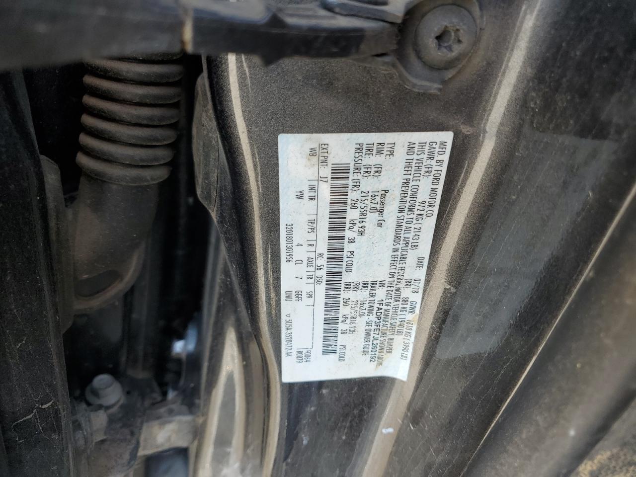 2018 Ford Focus se
