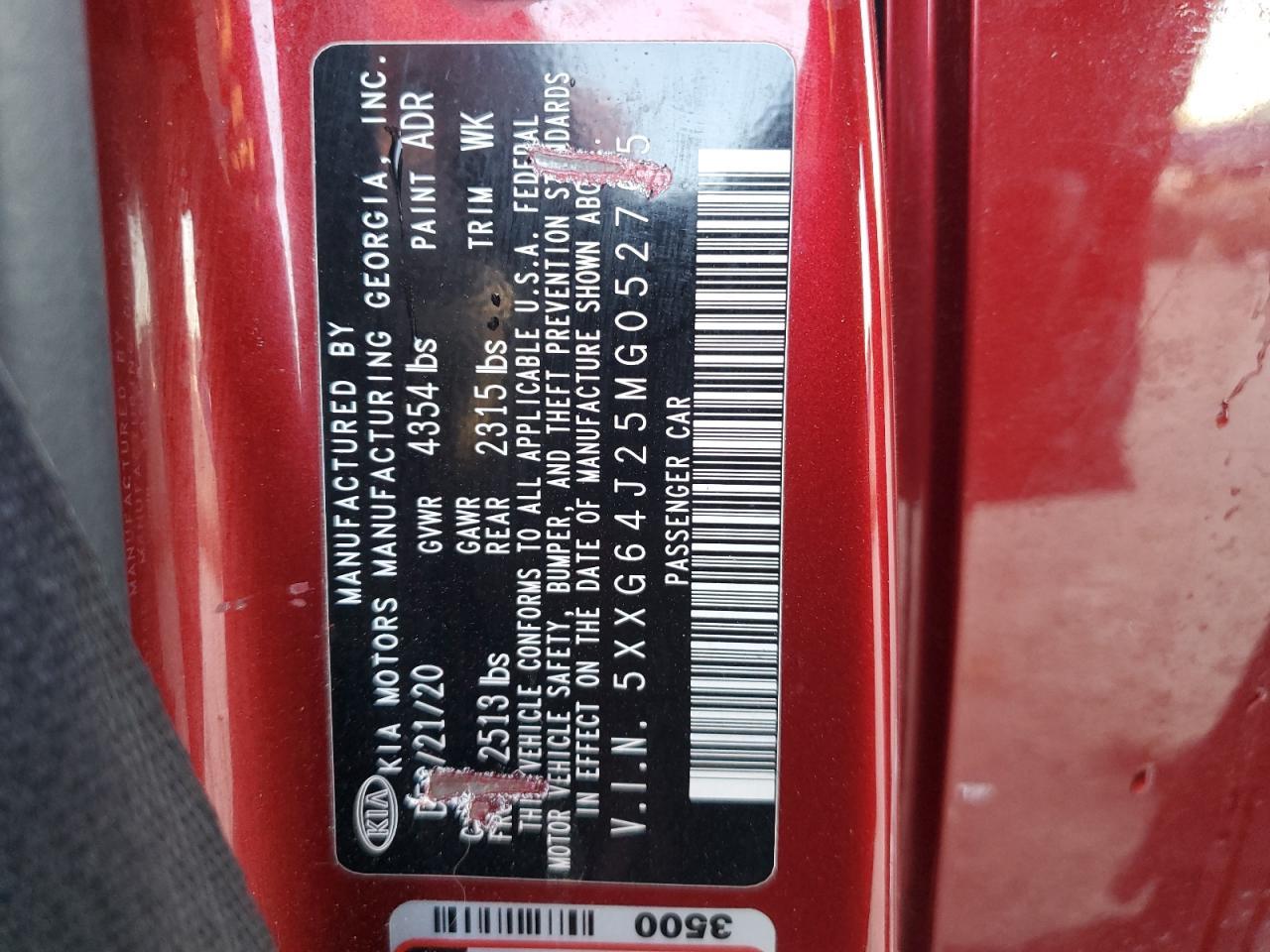 2021 KIA K5 gt Line