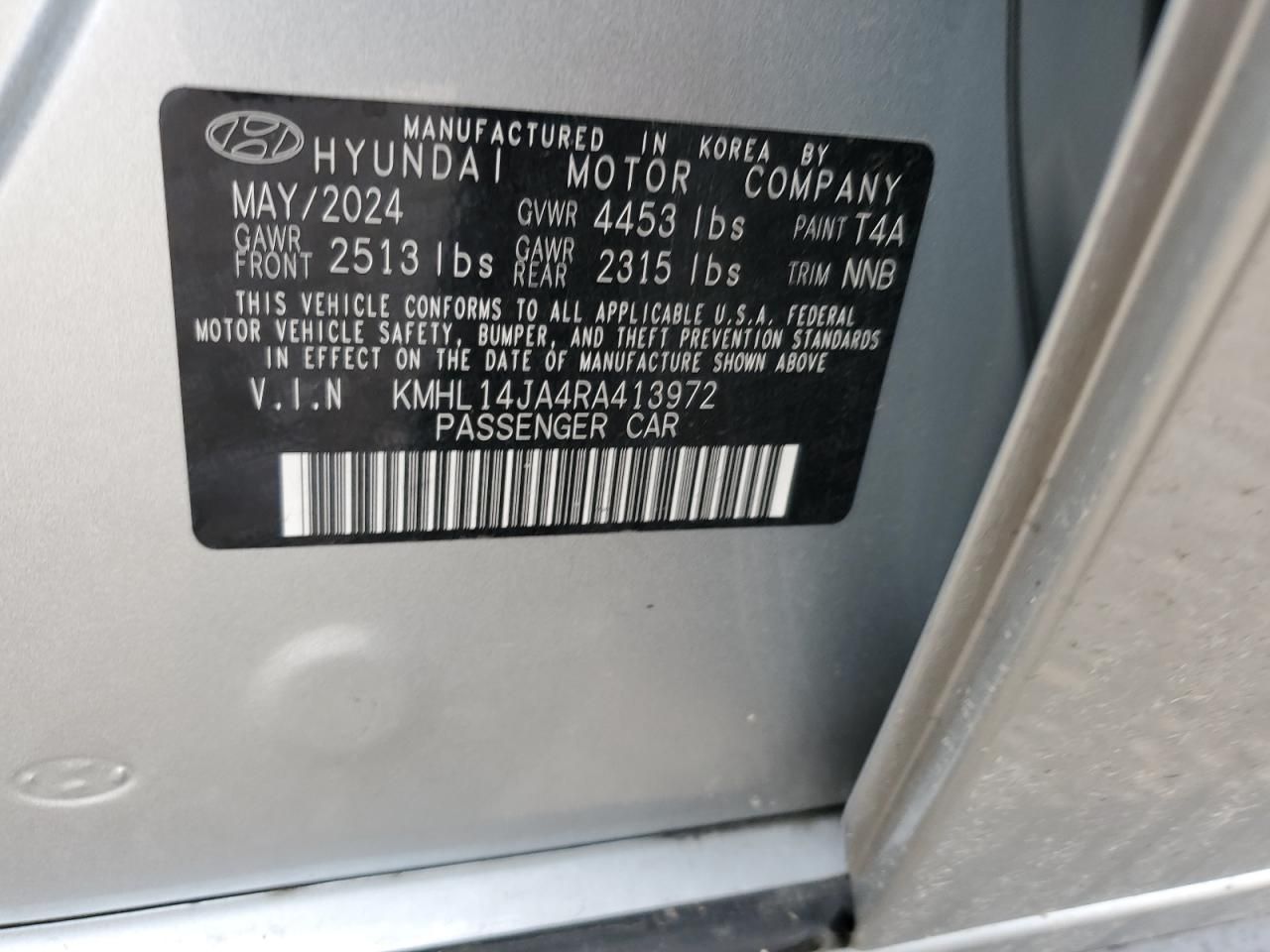 2024 Hyundai Sonata sel