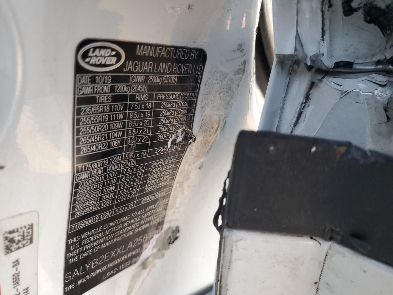 2020 Land Rover Range Rover Velar s