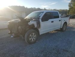 Salvage trucks for sale at Grenada, MS auction: 2017 Ford F150 Supercrew