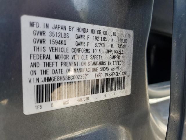2011 Honda FIT Sport