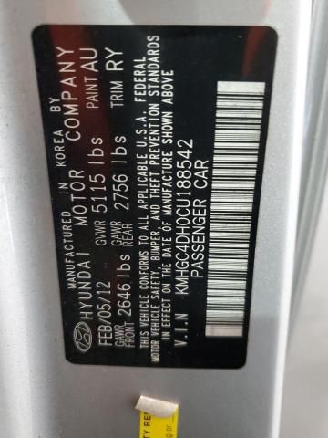 2012 Hyundai Genesis 5.0l