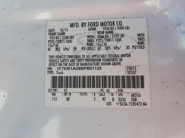 2011 Ford Ranger
