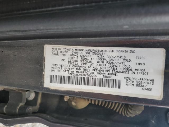 2003 Toyota Tacoma Double Cab Prerunner