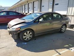 Honda salvage cars for sale: 2006 Honda Civic lx