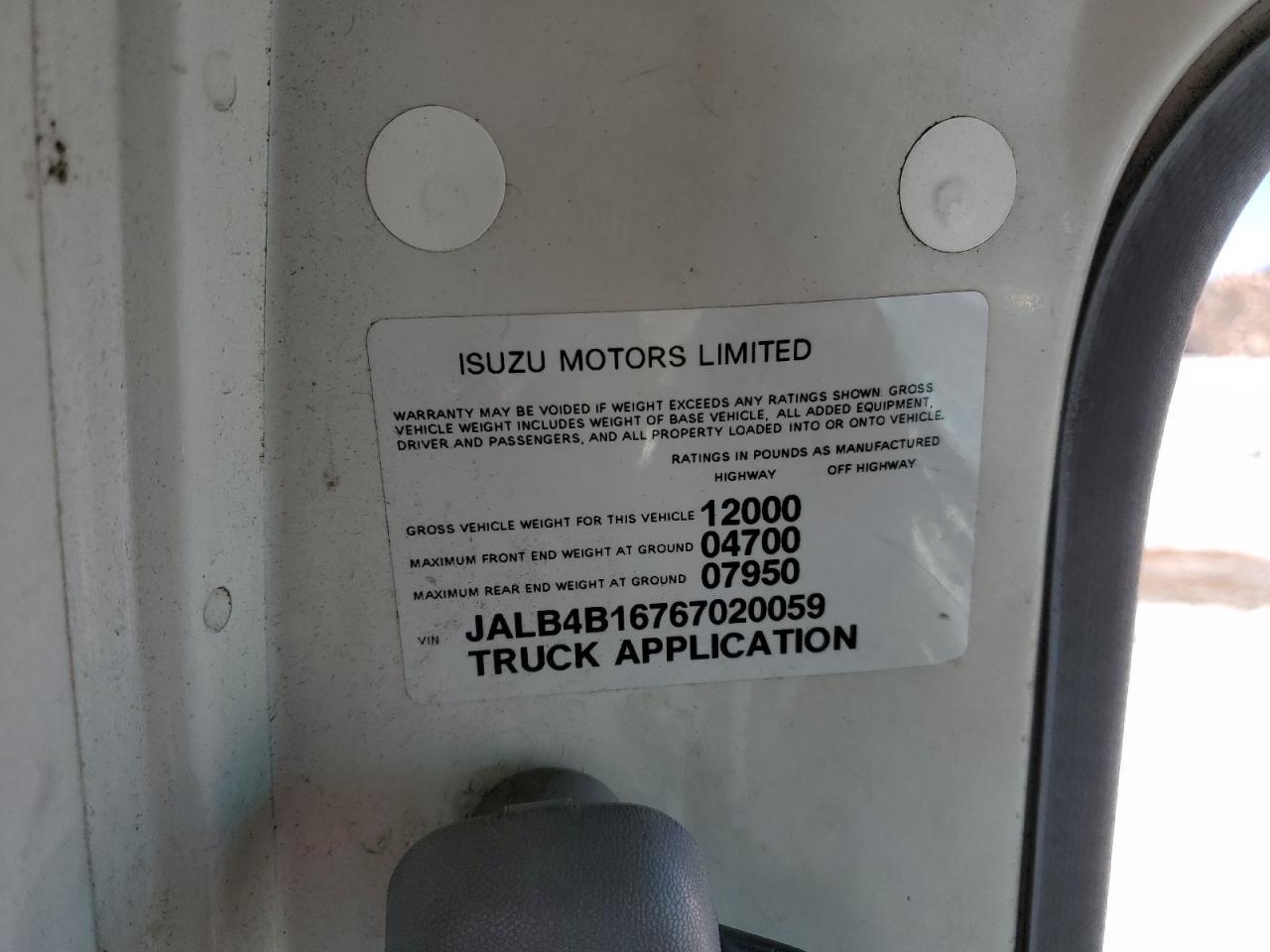 2006 Isuzu NPR BOX Truck