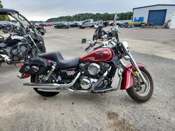 Salvage motorcycles for sale at Shreveport, LA auction: 2002 Kawasaki VN1500 E