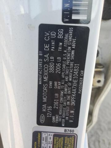 2017 KIA Forte LX