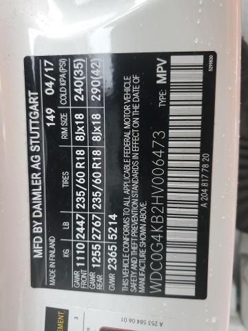 2017 Mercedes-Benz Glc 300 4matic