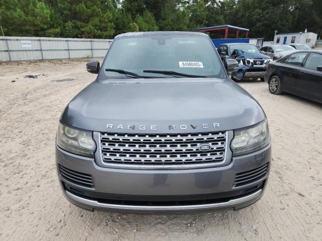2015 Land Rover Range Rover HSE
