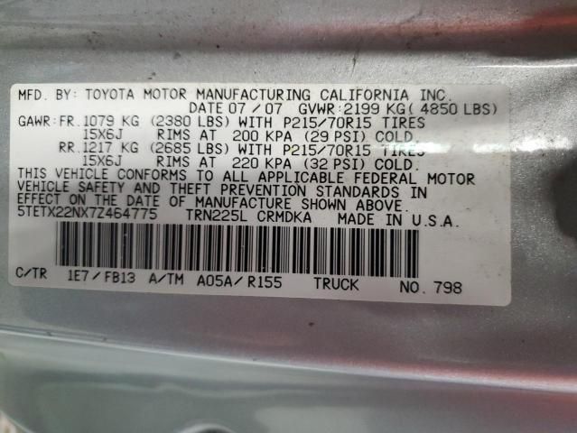 2007 Toyota Tacoma Access Cab