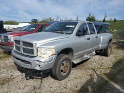 Salvage trucks for sale at Dyer, IN auction: 2004 Dodge RAM 3500 ST