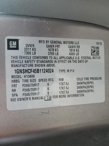 2011 Chevrolet Express G1500 LT