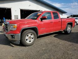 Salvage trucks for sale at East Granby, CT auction: 2015 GMC Sierra K1500 SLE