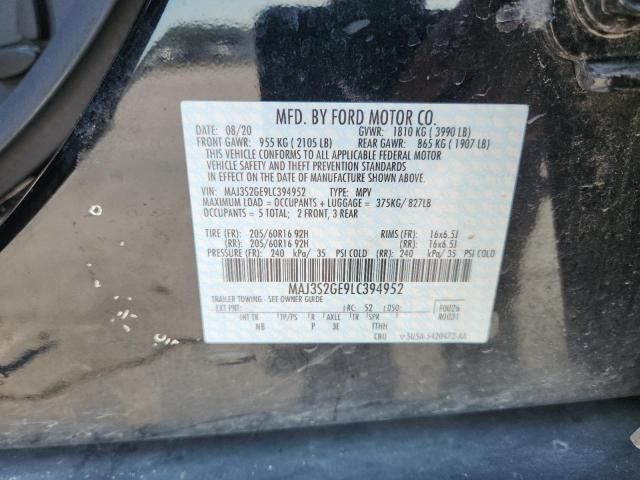2020 Ford Ecosport SE