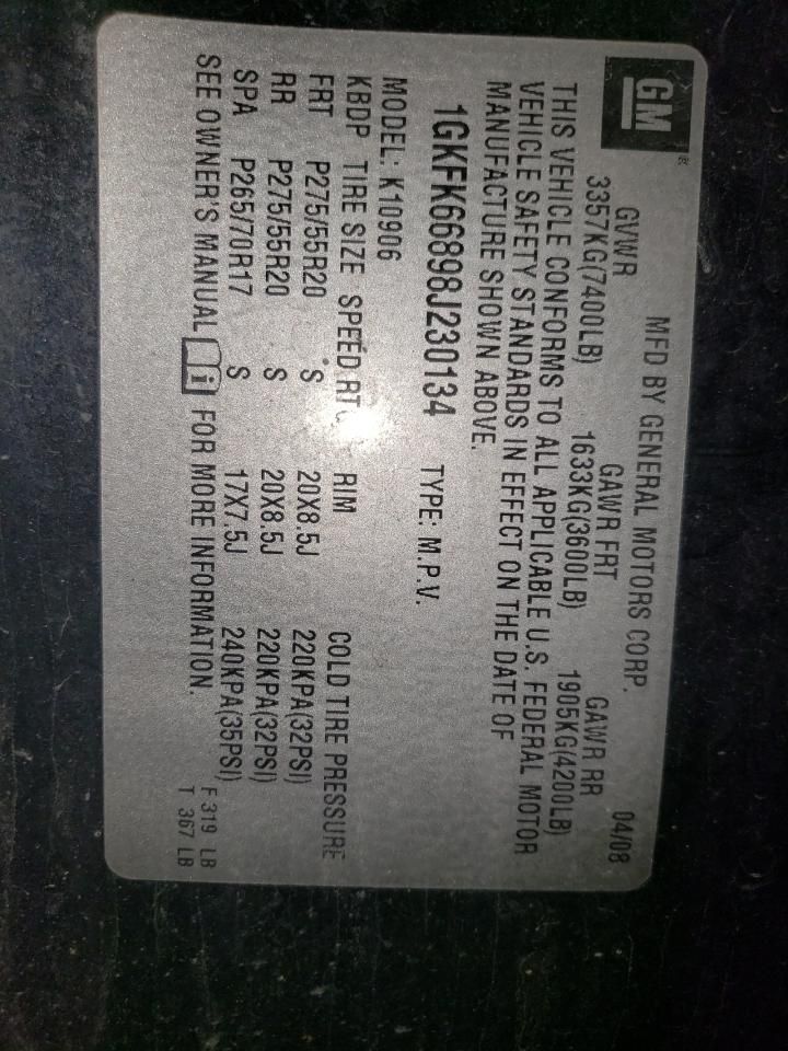 2008 GMC Yukon xl Denali