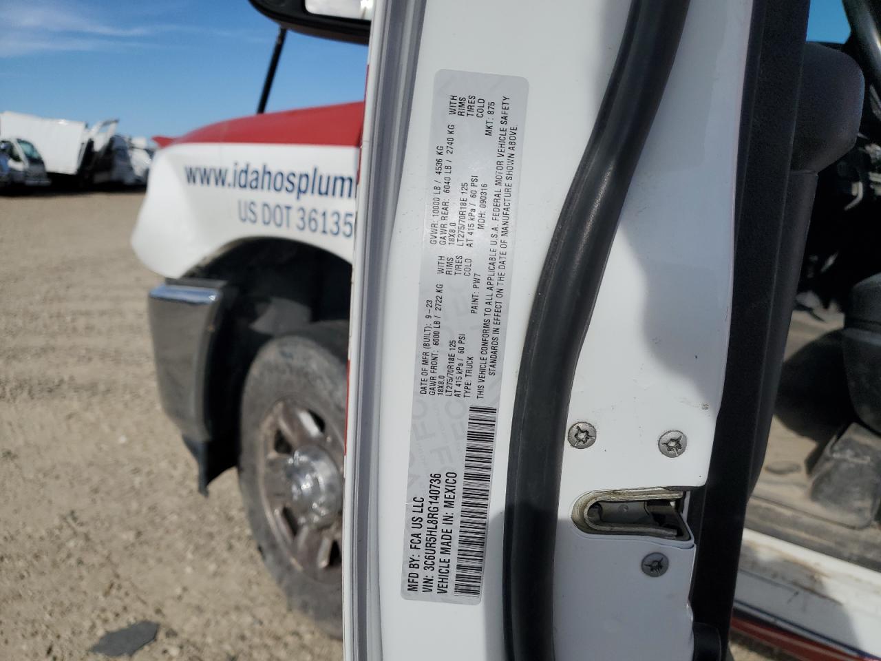 2024 Dodge RAM 2500 Utility / Service Truck