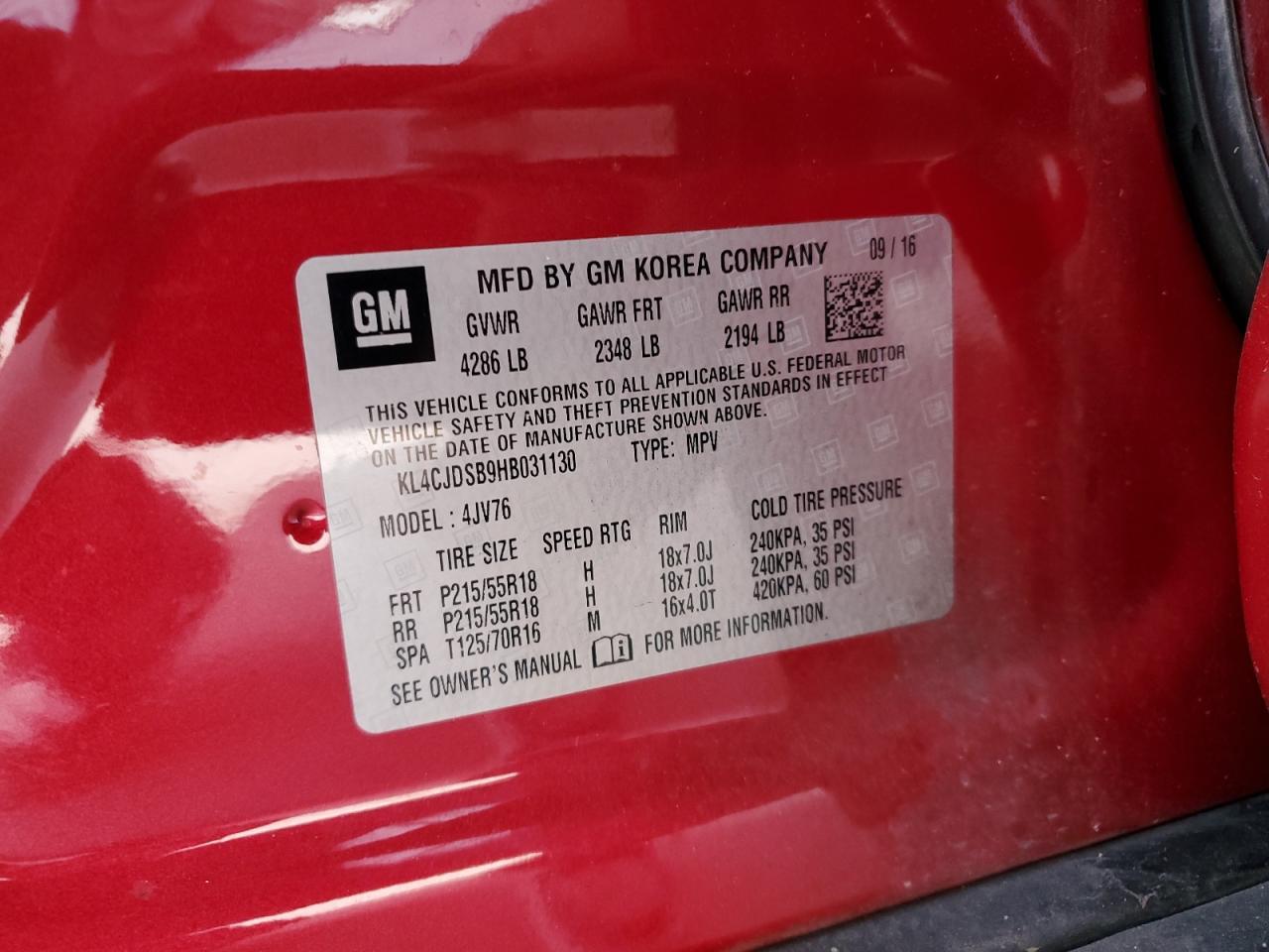 2017 Buick Encore Premium