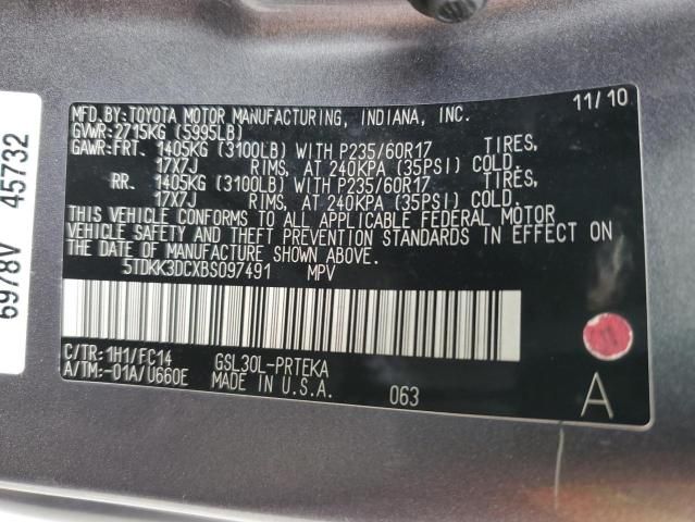 2011 Toyota Sienna le