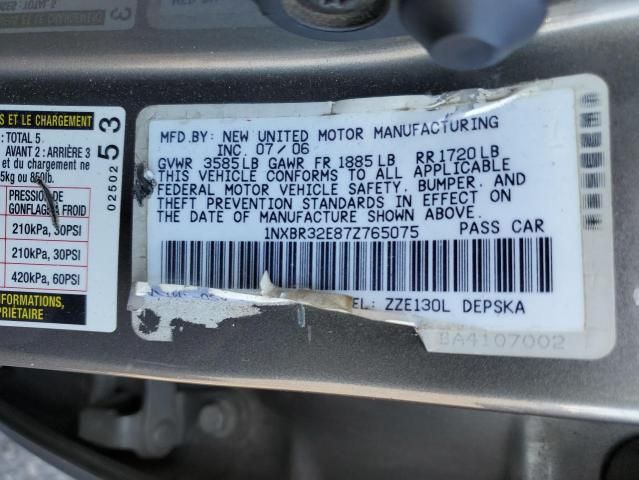2007 Toyota Corolla CE