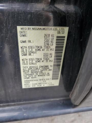 2010 Nissan Frontier Crew Cab SE