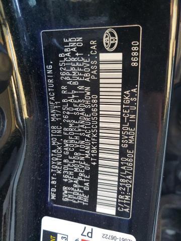 2012 Toyota Camry se