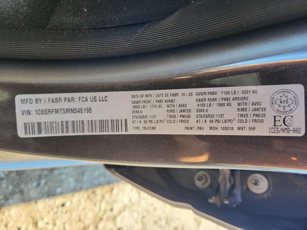 2021 Dodge Ram 1500 big Horn/lone Star