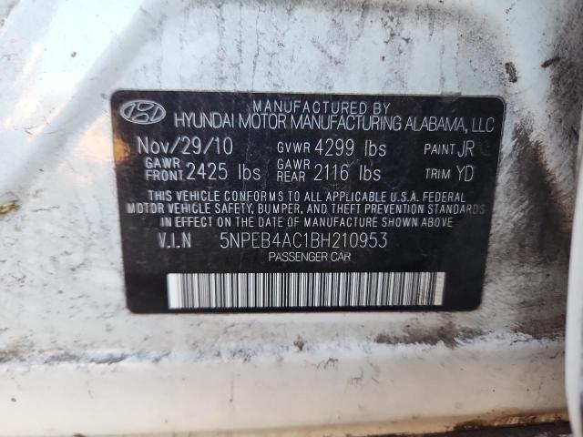 2011 Hyundai Sonata gls