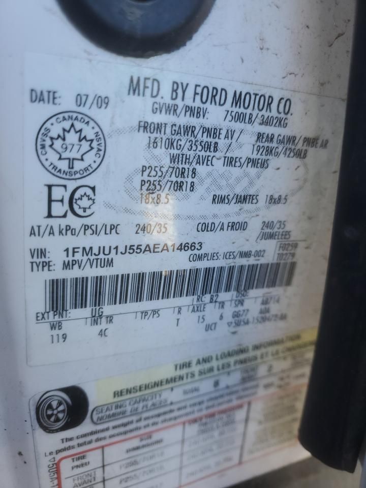 2010 Ford Expedition Eddie Bauer