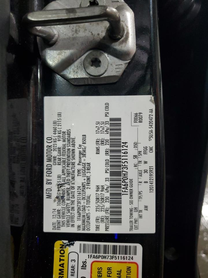 2015 Ford Fusion se