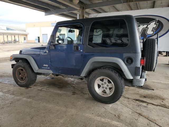2004 Jeep Wrangler / TJ Sport