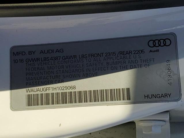 2017 Audi A3 Premium
