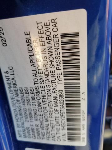 2025 Honda Accord Hybrid Sport